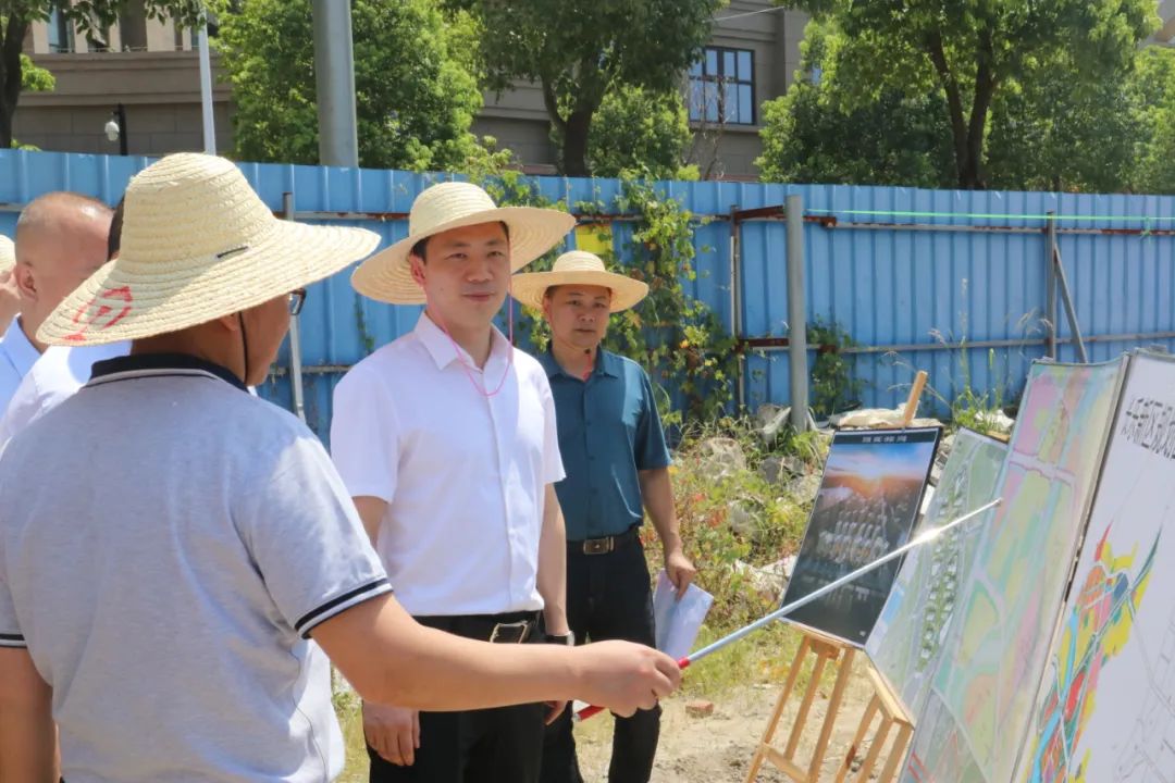 区领导带队调研重点项目、重点企业