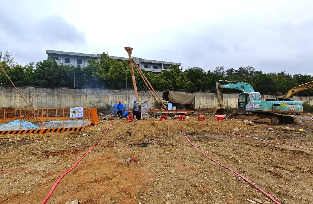 直通下沙海滨度假村！国道G228线港西特大桥首桩顺利开钻