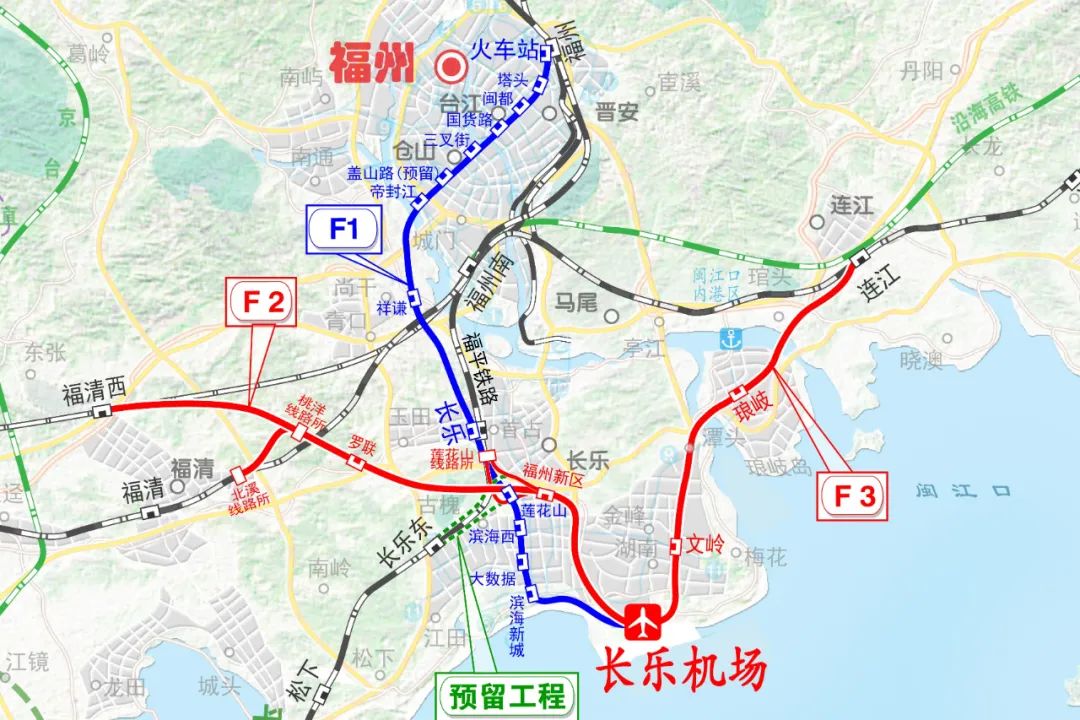 途经长乐！多条城际铁路传来好消息→