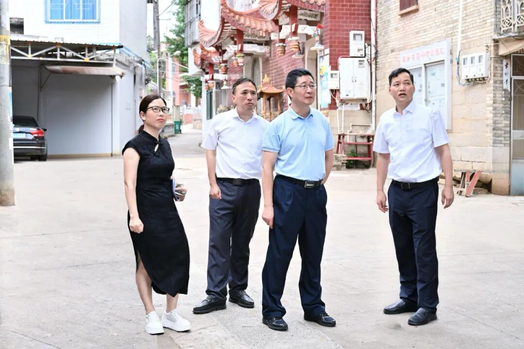 兰文赴潭头镇调研