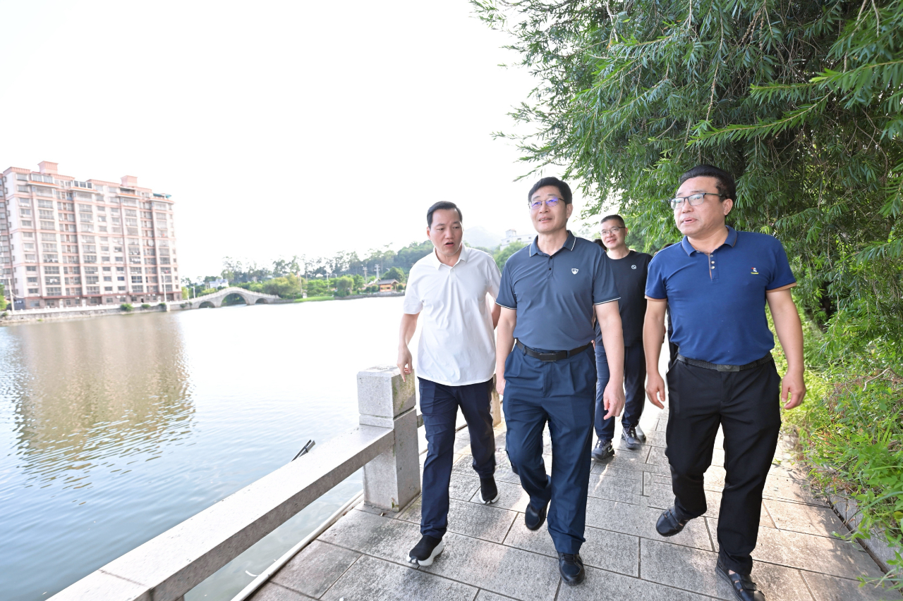 兰文赴吴航街道、航城街道、潭头镇调研